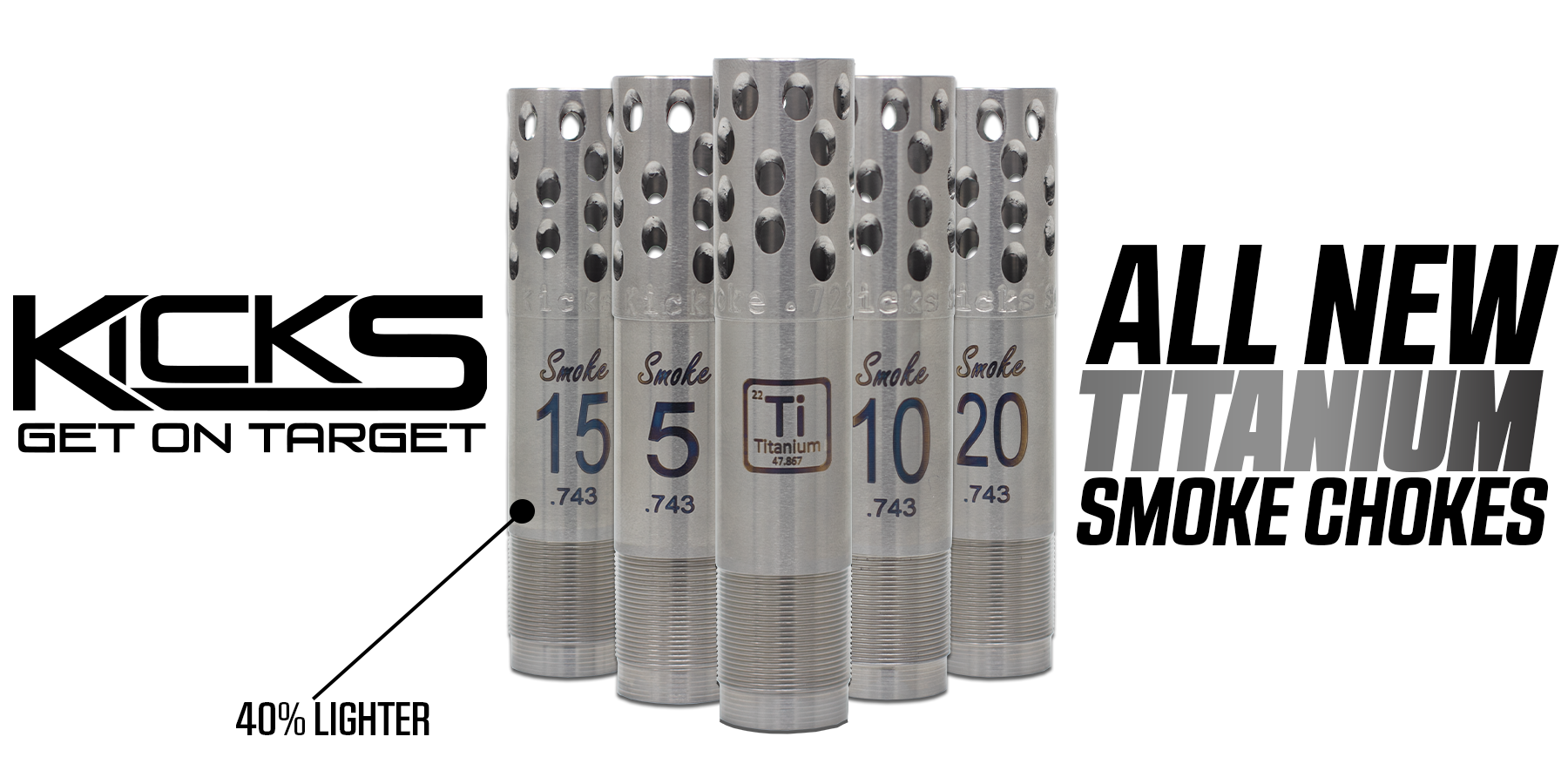 Titanium Choke Tubes Kicks Industries